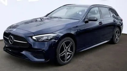 Azul Usado 2022 Mercedes C300e | € 43.490 (Preço justo)