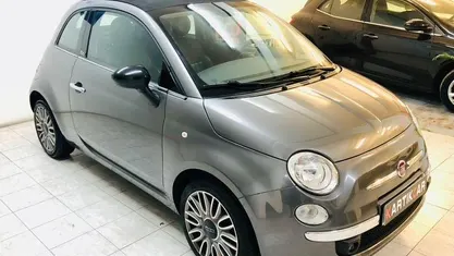 Cinza Usado 2015 Fiat 500C Lounge Cabrios | € 9.950 (Preço justo)