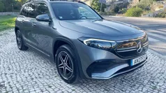 Cinza Usado 2021 Mercedes EQB350 AMG line SUV | € 44.950 (Bom preço)