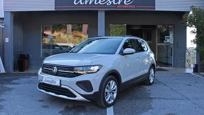 Cinza Usado 2024 VW T-Cross SUV | € 21.900 (Preço justo)
