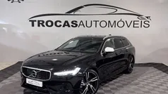 Preto Usado 2017 Volvo V90 R-Design Carrinha | € 31.900 (Preço justo)