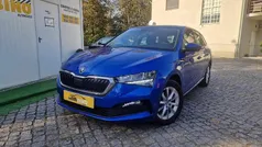 Azul Usado 2021 Skoda Scala Citadino | € 14.990 (Super Preço)
