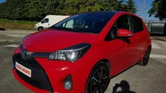 Vermelho Usado 2015 Toyota Yaris Citadino | € 12.700 (Preço justo)
