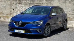 Azul Usado 2018 Renault Mégane GrandTour Carrinha | € 17.000 (Preço justo)
