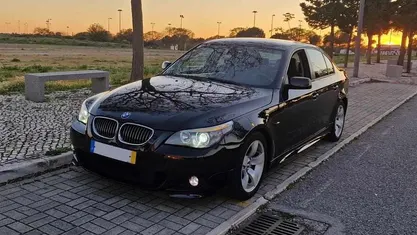Usado BMW 525 177 HP (130 kW) 2004 Preto Sedan