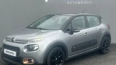 Cinza Usado 2019 Citroën C3 PureTech Citadino | € 13.450 (Preço justo)