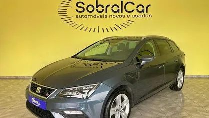 Usado Seat Leon ST 115 HP (84 kW) 2020 Cinzento Carrinha