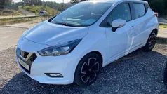 Branco Usado 2021 Nissan Micra Acenta Citadino | € 14.240 (Preço justo)