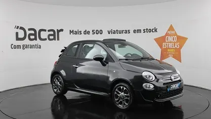 Preto Usado 2021 Fiat 500C Cabrios | € 10.799 (Preço justo)