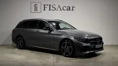 Cinza Usado 2021 Mercedes C300e AMG line | € 39.900 (Bom preço)