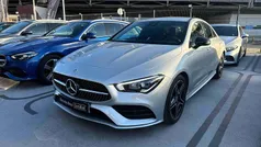 Prateado Usado 2023 Mercedes CLA180 AMG line Sedan | € 37.900 (Bom preço)