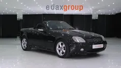 Preto Usado 2003 Mercedes SLK200 Cabrios | € 12.490 (Preço justo)