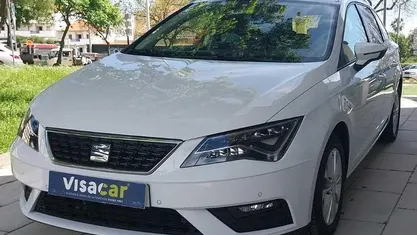 Usado Seat Leon ST 116 HP (85 kW) 2020 Branco Carrinha