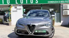 Cinza Usado 2018 Alfa Romeo Stelvio Super SUV | € 24.970 (Preço justo)