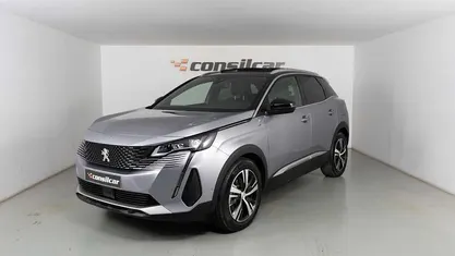 Cinza Usado 2022 Peugeot 3008 GT-line SUV | € 26.980 (Preço justo)