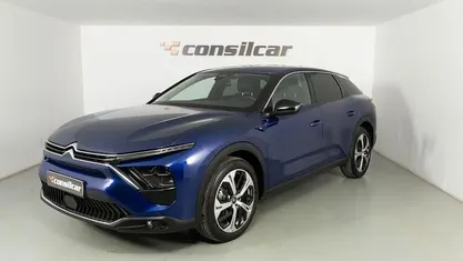 Azul Usado 2023 Citroën C5 X PureTech Carrinha | € 20.980 (Preço justo)