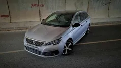 Cinzento Usado 2018 Peugeot 308 GT-line Carrinha | € 16.400 (Preço justo)