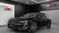 Preto Usado 2020 Peugeot 508 GT-line Carrinha | € 20.950 (Preço justo)