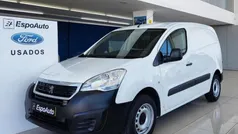 Branco Usado 2018 Peugeot Partner Premium Monovolume | € 11.990 (Bom preço)