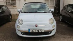 Azul Usado 2008 Fiat 500 Lounge Citadino | € 7.000