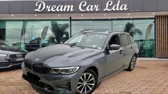 Cinza Usado 2021 BMW 318 Sport Line Carrinha | € 29.900 (Preço justo)
