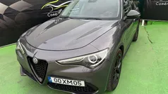 Cinzento Usado 2019 Alfa Romeo Stelvio SUV | € 27.950 (Preço justo)