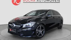 Preto Usado 2016 Mercedes CLA180 Shooting Brake AMG line Carrinha | € 17.990 (Preço justo)