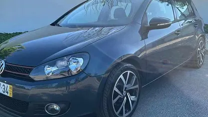 Usado VW Golf VI 131 HP (96 kW) 2008 Azul Citadino