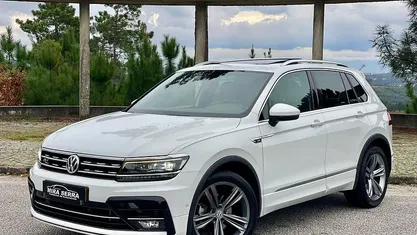 Branco Usado 2017 VW Tiguan R-line SUV | € 28.990 (Preço justo)