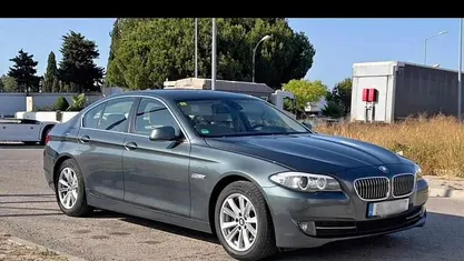 Usado BMW 520 184 HP (135 kW) 2010 Verde Sedan