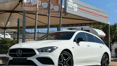 Branco Usado 2021 Mercedes CLA250e Shooting Brake AMG line Carrinha | € 28.900 (Preço justo)