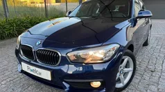 Azul Usado 2017 BMW 116 Advantage Citadino | € 16.400 (Preço justo)