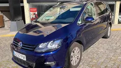 Azul Usado 2020 VW Sharan Highline Monovolume | € 31.950 (Preço justo)