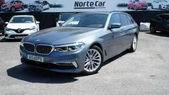 Cinza Usado 2021 BMW 520 Luxury Line Carrinha | € 31.500 (Super Preço)
