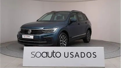 Azul rei metalizado Usado 2021 VW Tiguan Life SUV | € 27.590 (Preço justo)