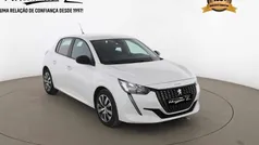 Branco Usado 2021 Peugeot 208 Citadino | € 12.490 (Preço justo)