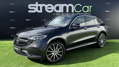 Usado Mercedes EQC400 AMG line 300 kW (408 HP) 2020 Cinza SUV
