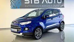 Azul Usado 2017 Ford Ecosport Titanium SUV | € 11.990 (Preço justo)