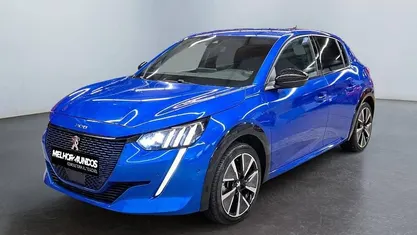 Usado Peugeot e-208 GT 100 kW (136 HP) 2022 Azul Citadino