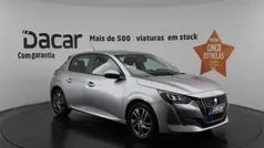 Cinza Usado 2021 Peugeot 208 Active Citadino | € 12.899 (Preço justo)