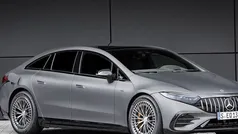 Cinzento Usado 2022 Mercedes EQS 53 AMG AMG Sedan | € 89.000