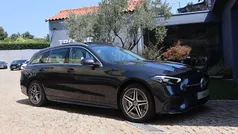 Castanho Usado 2023 Mercedes C300e AMG line Carrinha | € 46.950 (Preço justo)