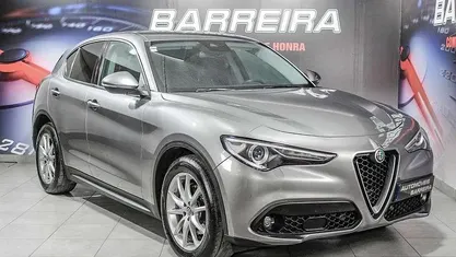 Cinza Usado 2017 Alfa Romeo Stelvio Super SUV | € 24.500 (Preço justo)