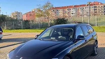 Usado BMW 316 116 HP (85 kW) 2015 Preto Carrinha