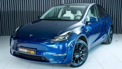 Usado Tesla Model Y 378 kW (514 HP) 2021 Azul SUV