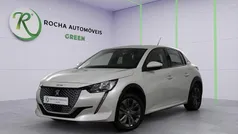 Branco Usado 2021 Peugeot e-208 Business-Line Citadino | € 19.999 (Preço justo)
