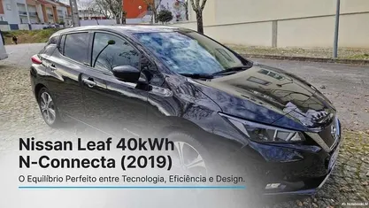 Preto Usado 2019 Nissan Leaf Citadino | € 11.650 (Preço justo)
