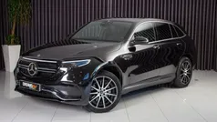Preto Usado 2020 Mercedes EQC400 AMG line SUV | € 41.800 (Preço justo)