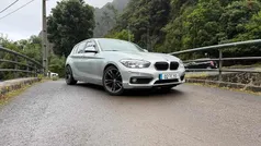 Cinzento Usado 2017 BMW 116 Citadino | € 16.950 (Preço justo)