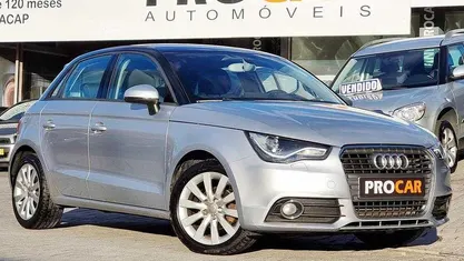 Usado Audi A1 Sport 90 HP (66 kW) 2014 Cinzento Citadino